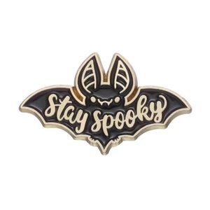 Stay spooky enamel pin/brooch